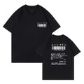Playera Casual Letter Style Manga Corta Primavera/Verano Casual Fashion