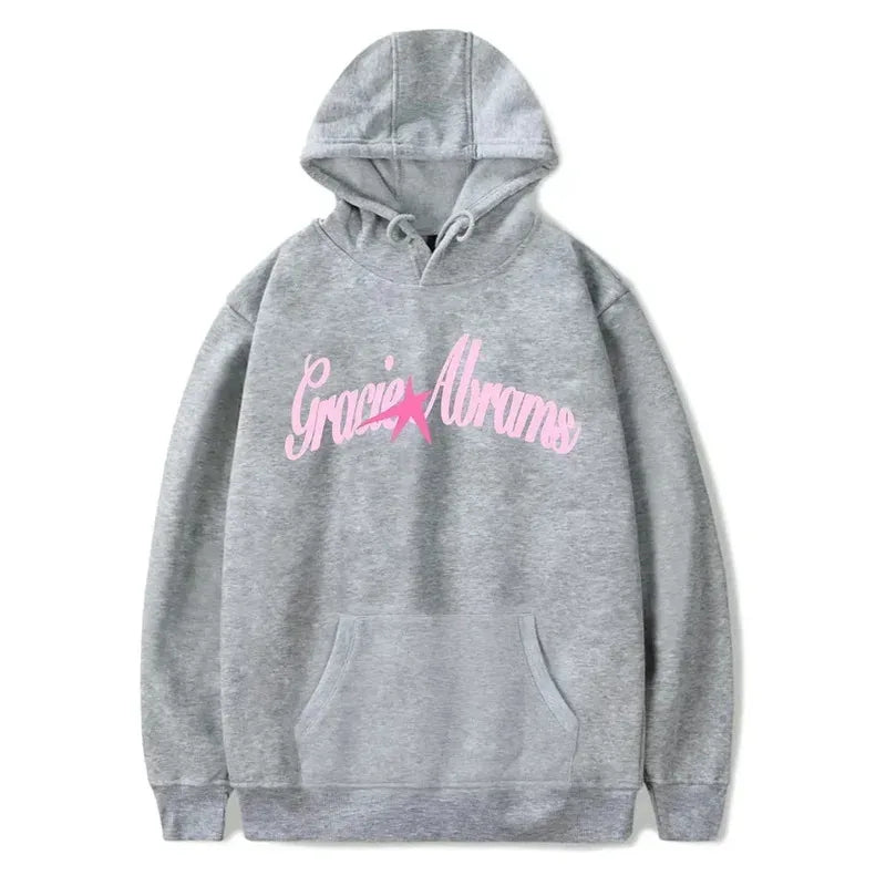 2025 Gracie Abrams Star Sweatshirt Retro 90s Hoodies Unisex Harajuku Hip Hop Street Sweatshirt Spring and Fall Fashion
