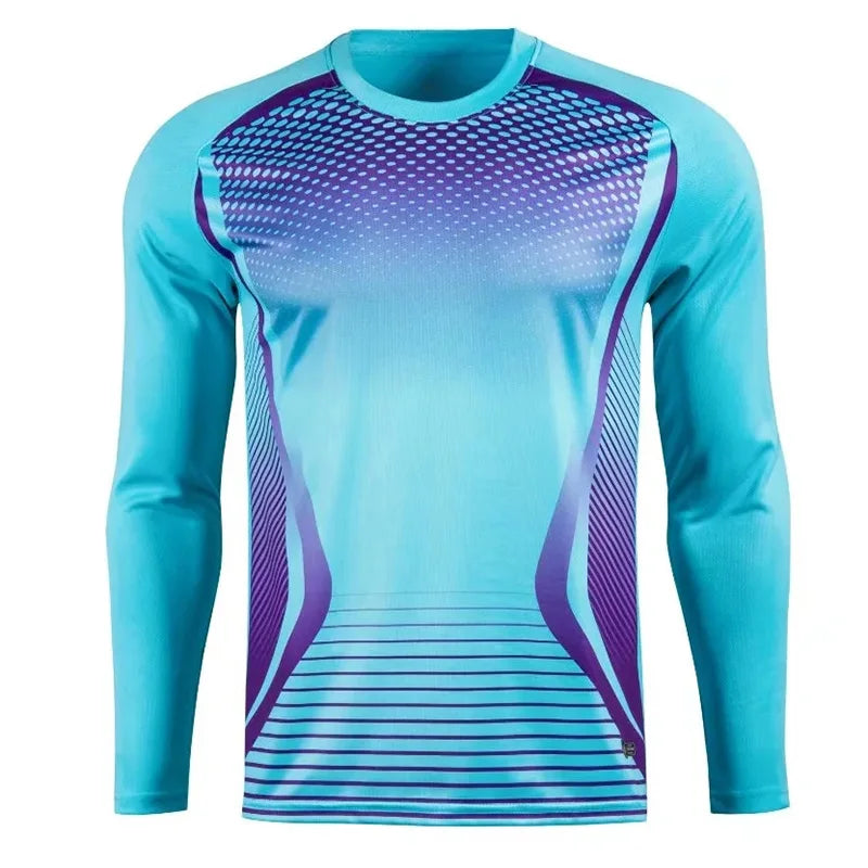 Jersey Deportivo Hombre Manga Larga Transpirable Quick Dry