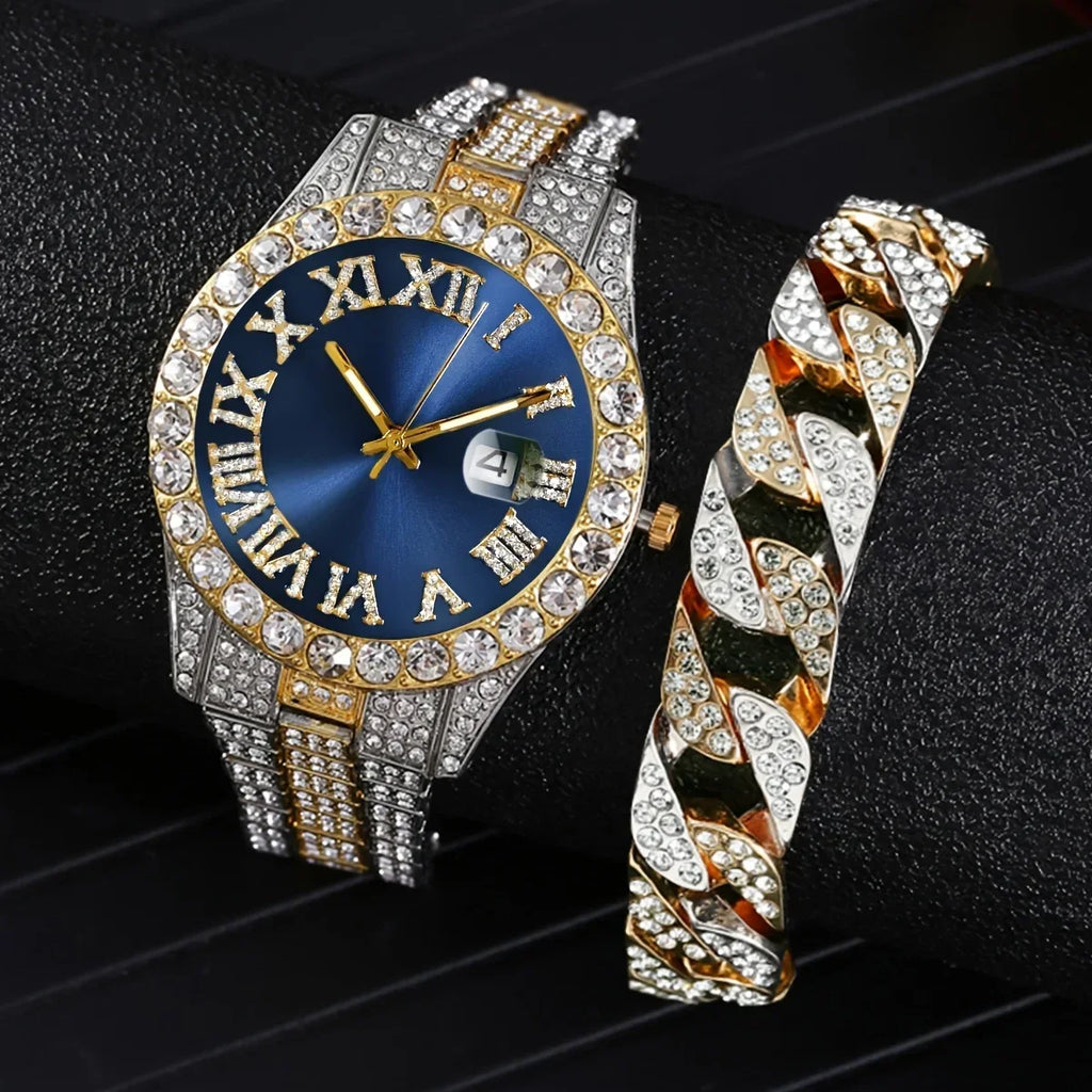 Reloj Quartz Elegante Acero Casual Business