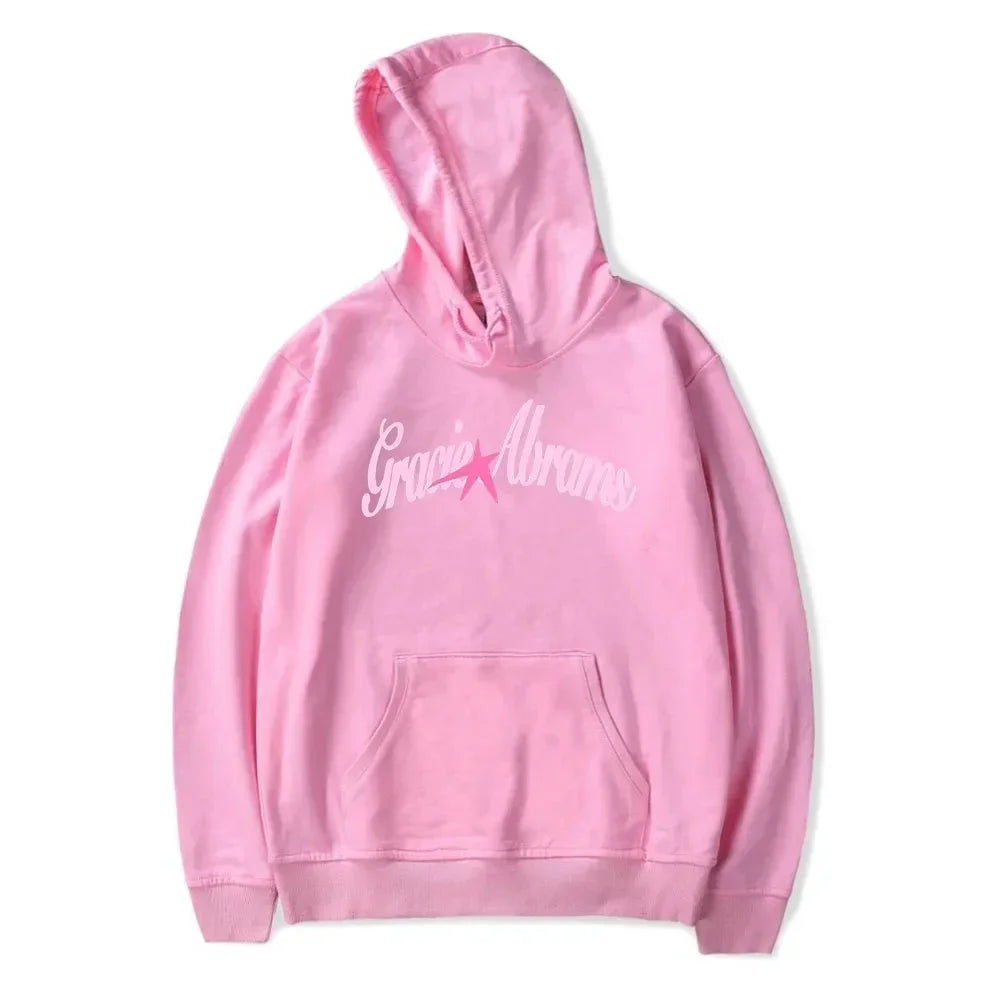 2025 Gracie Abrams Star Sweatshirt Retro 90s Hoodies Unisex Harajuku Hip Hop Street Sweatshirt Spring and Fall Fashion