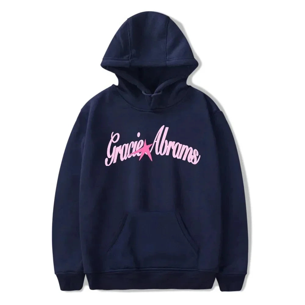 2025 Gracie Abrams Star Sweatshirt Retro 90s Hoodies Unisex Harajuku Hip Hop Street Sweatshirt Spring and Fall Fashion