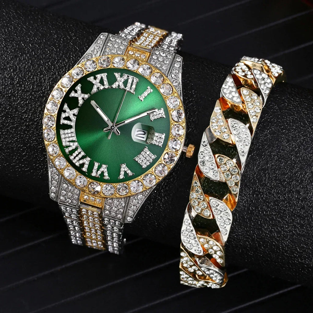 Reloj Quartz Elegante Acero Casual Business