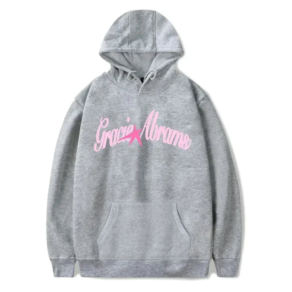 2025 Gracie Abrams Star Sweatshirt Retro 90s Hoodies Unisex Harajuku Hip Hop Street Sweatshirt Spring and Fall Fashion