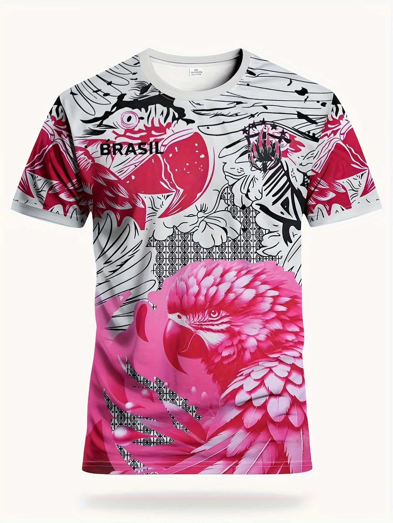 Jersey Brasil Hombre Rio De Janeiro Soccer Style Deportiva Casual