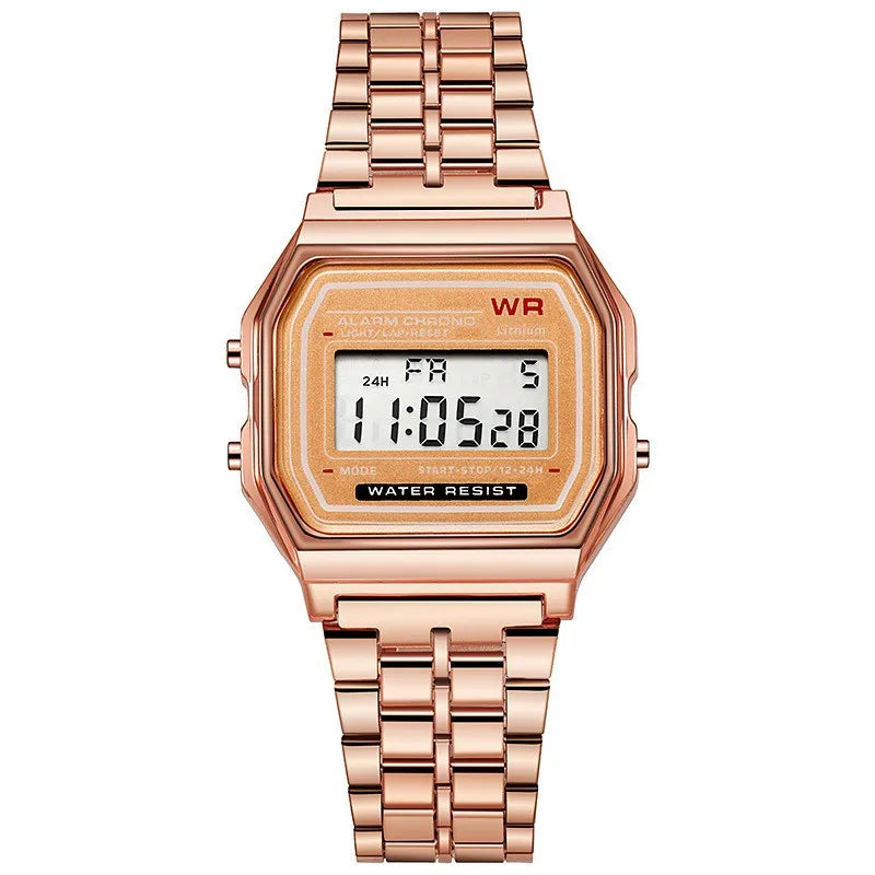 Luxury Watches Electronic Digital Display Retro Style