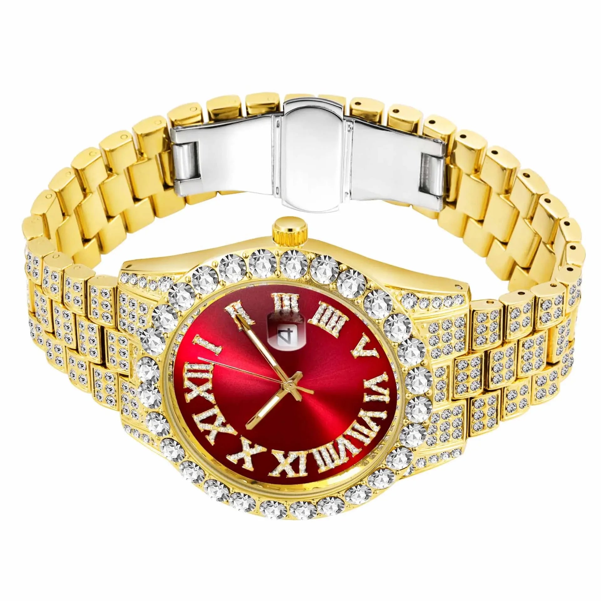 Reloj Quartz Elegante Acero Casual Business