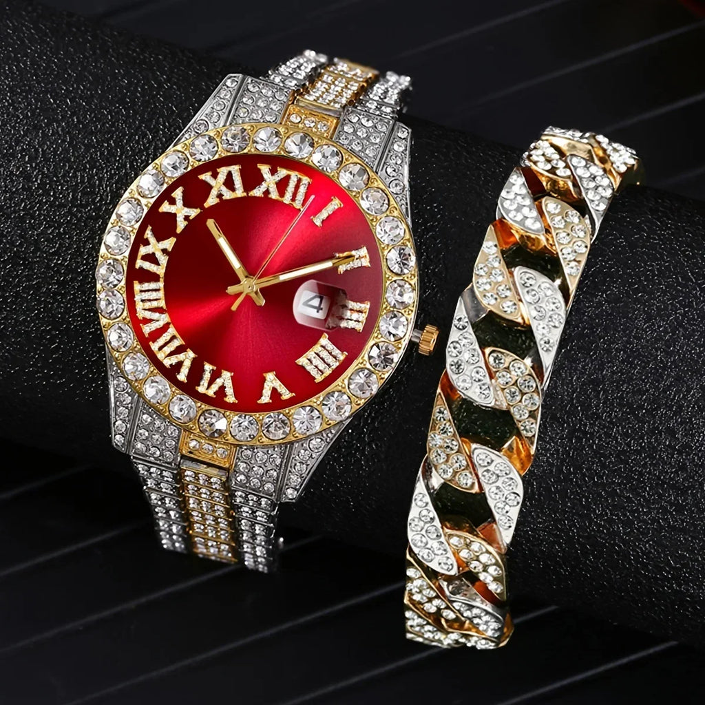 Reloj Quartz Elegante Acero Casual Business