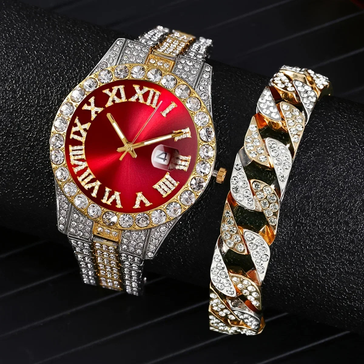 Reloj Quartz Elegante Acero Casual Business