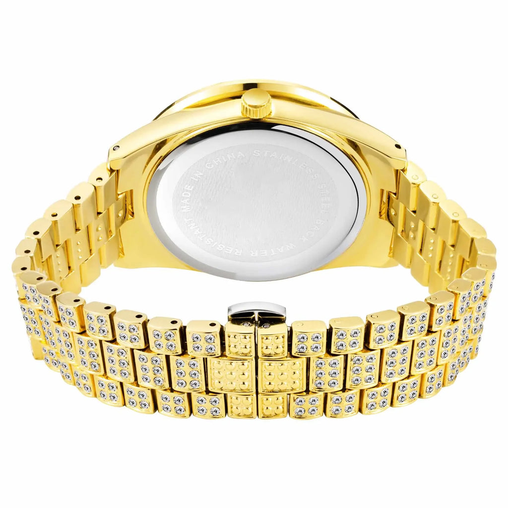 Reloj Quartz Elegante Acero Casual Business