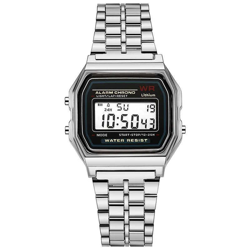 Luxury Watches Electronic Digital Display Retro Style
