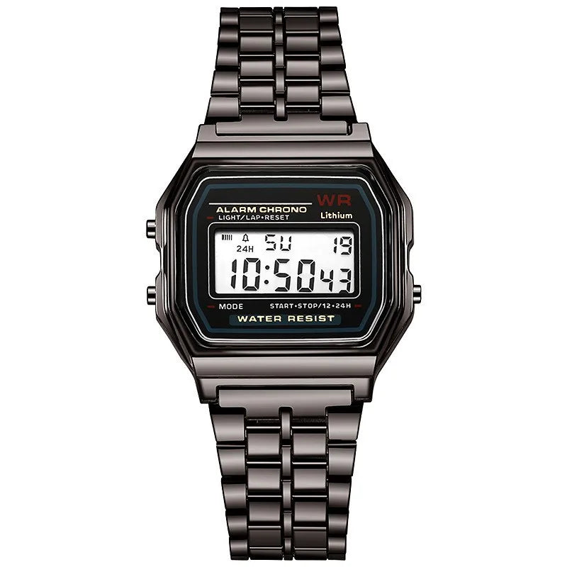 Luxury Watches Electronic Digital Display Retro Style
