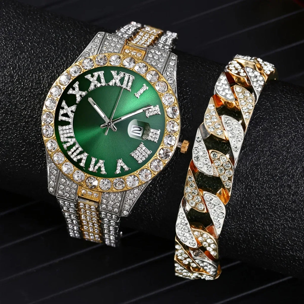 Reloj Quartz Elegante Acero Casual Business